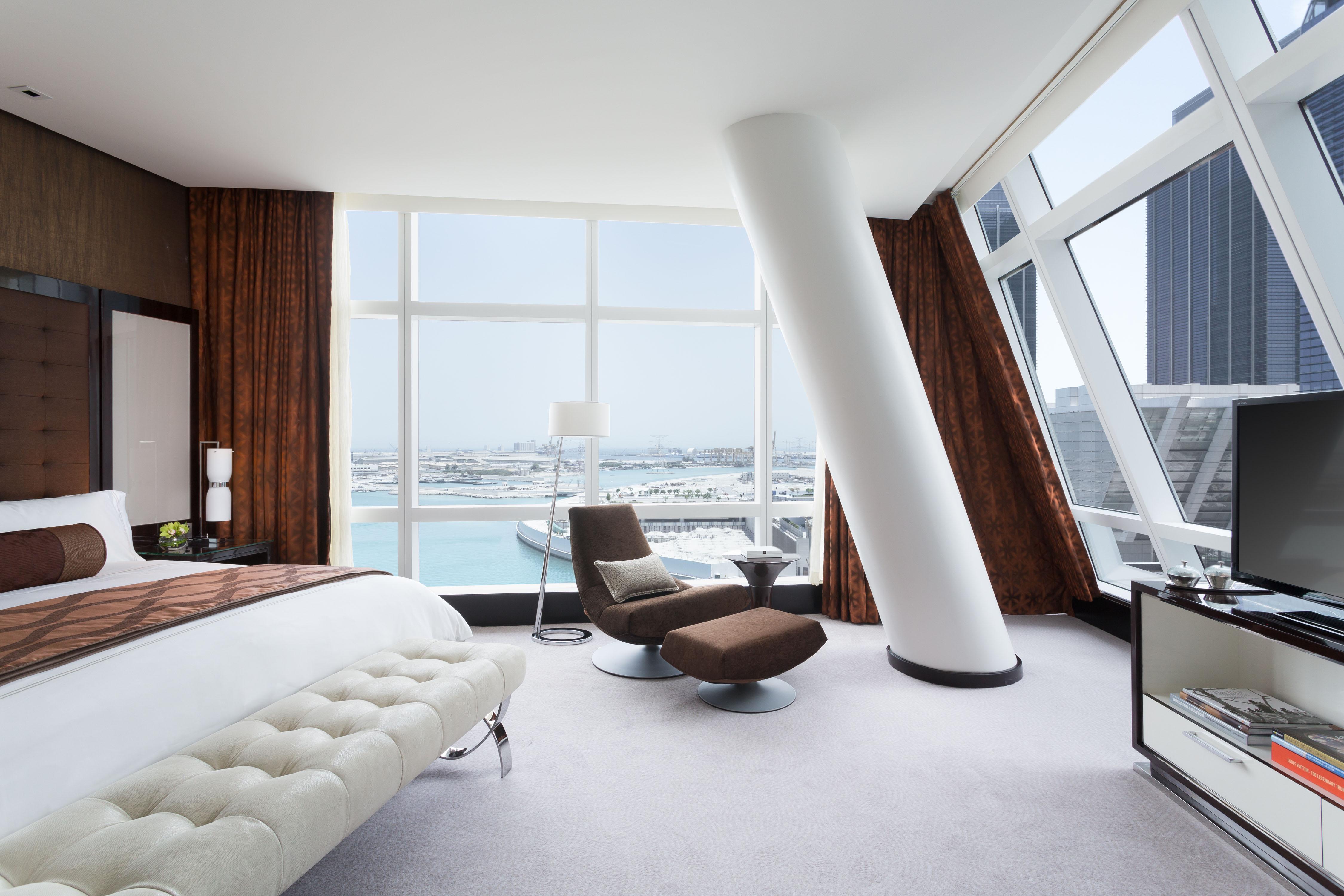 로즈우드 아부다비 호텔 외부 사진 A bedroom at the hotel